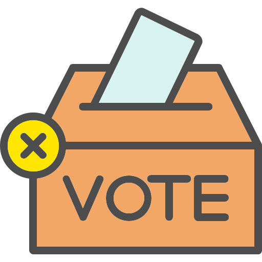 Vote Generic Outline Color icon