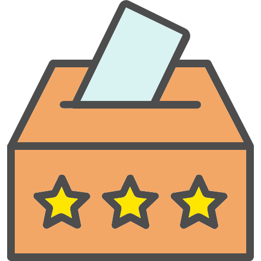 Voting booth Generic Outline Color icon