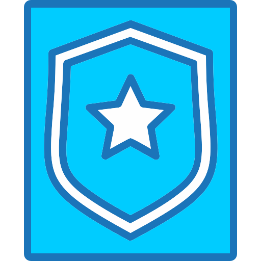 escudo Generic Blue icono