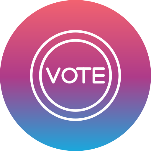 Vote Generic Flat Gradient icon