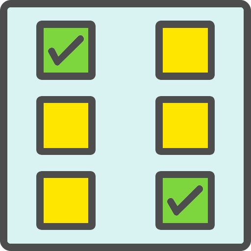 チェックボックス Generic Outline Color icon