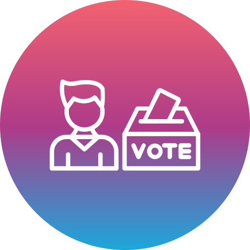 votante Generic Flat Gradient icono