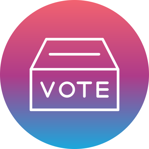 Voting booth Generic Flat Gradient icon