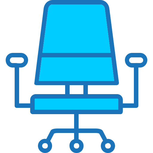 bürostuhl Generic Blue icon