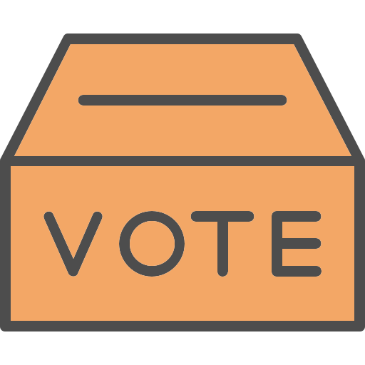 Voting booth Generic Outline Color icon
