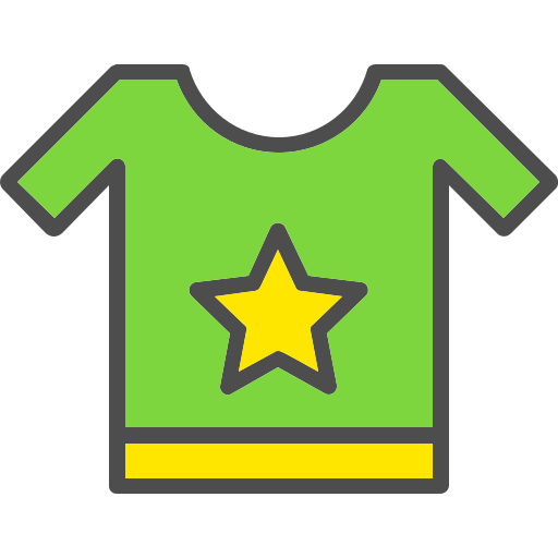 Shirt Generic Outline Color icon