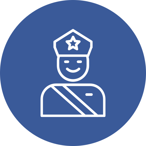 guardia de seguridad Generic Flat icono