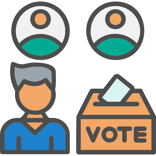 Election Generic Outline Color icon