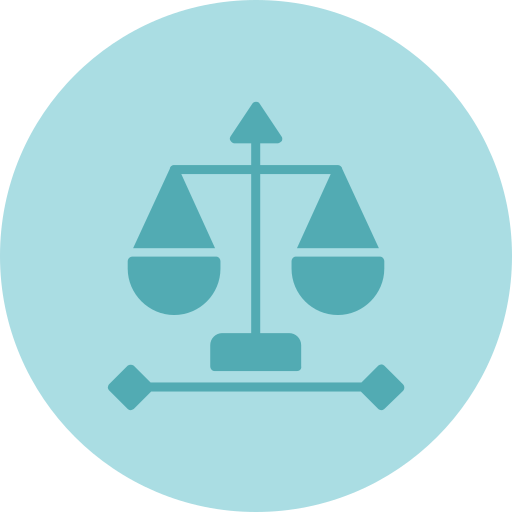 Justice scale Generic Flat icon