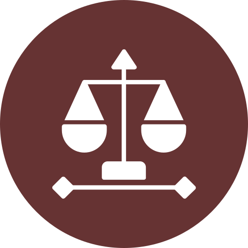 Justice scale Generic Mixed icon
