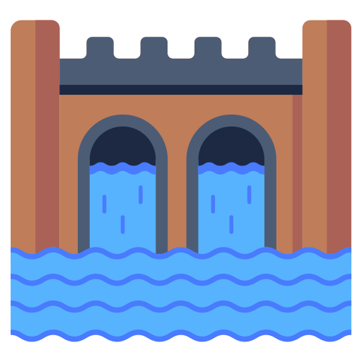 댐 Generic Flat icon