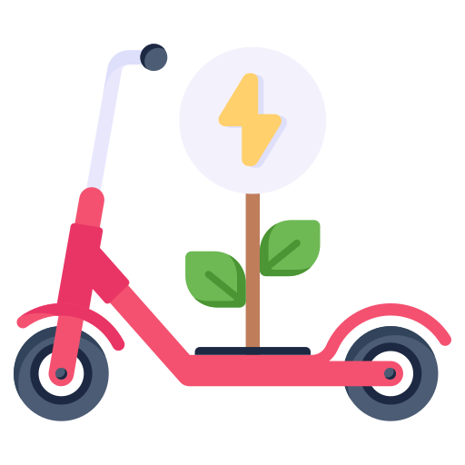 rower elektryczny Generic Flat ikona