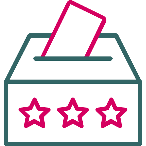 kabina wyborcza Generic Outline Color ikona