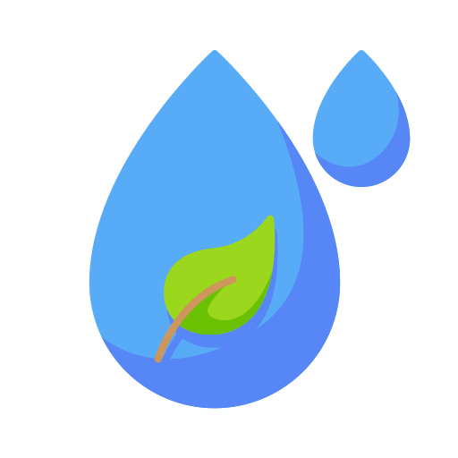 krople wody Generic Flat ikona