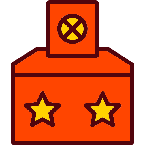 투표함 Generic Outline Color icon