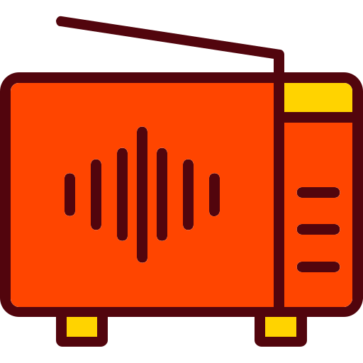 radio Generic Outline Color icono