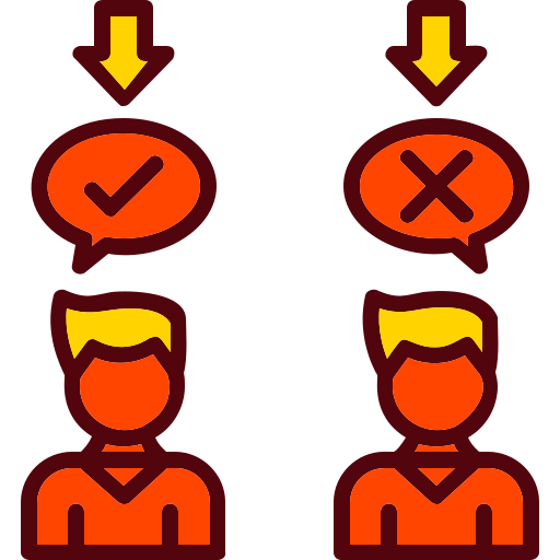 Opposition Generic Outline Color icon