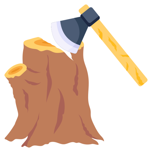 Wood cutting Generic Flat icon
