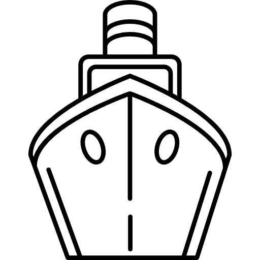 Cargo Ship Front View Others Ultrathin icon