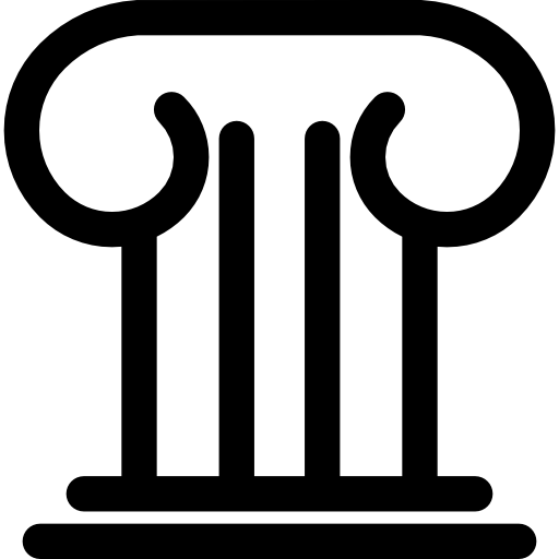 coluna grega  Ícone