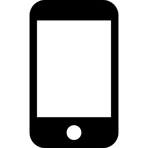 grand écran de smartphone  Icône