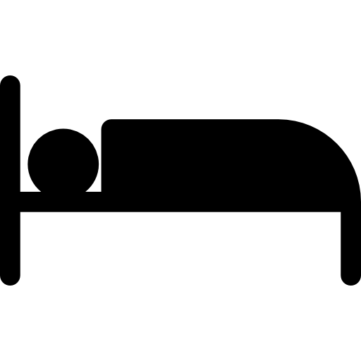 Łóżko hotelowe  ikona