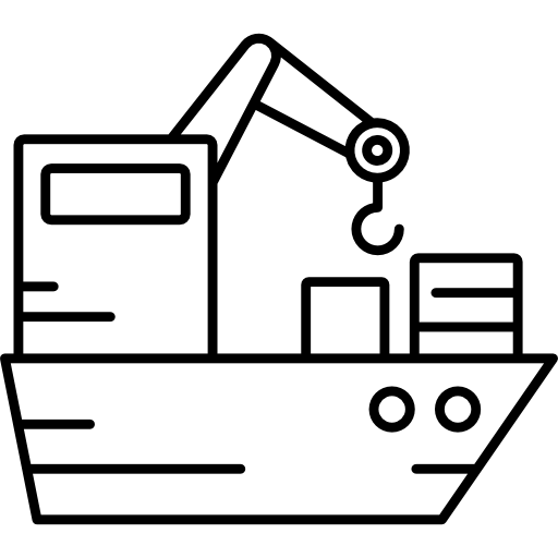Ship with Crane Others Ultrathin icon