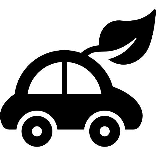 coche ecológico  icono