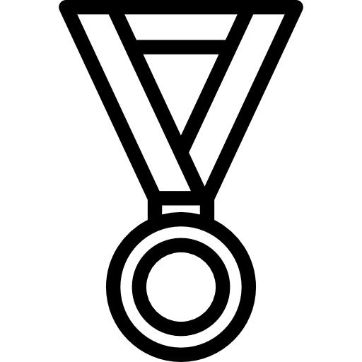 medalla de campeones Special Lineal icono