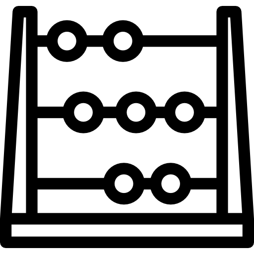 Ábaco matemático Special Lineal icono