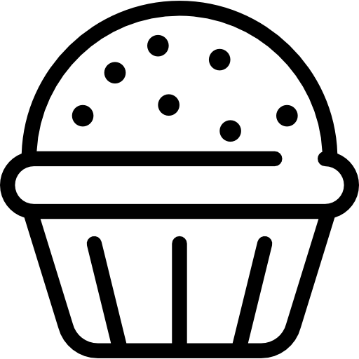Muffin with Chocolate  icon