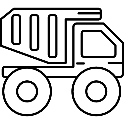 camión de construcción Others Ultrathin icono