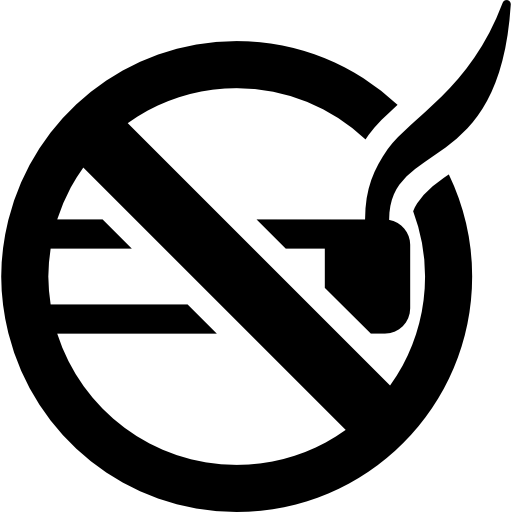 geen rookbord  icoon
