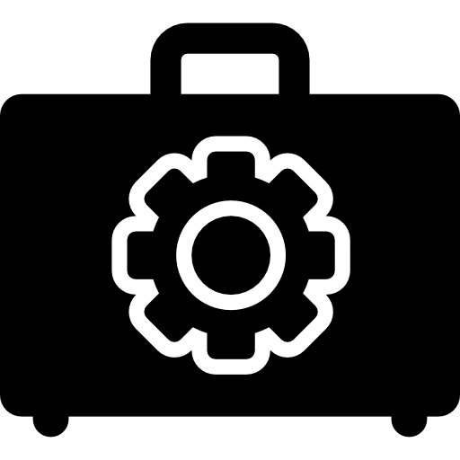 caja de herramientas Basic Rounded Filled icono