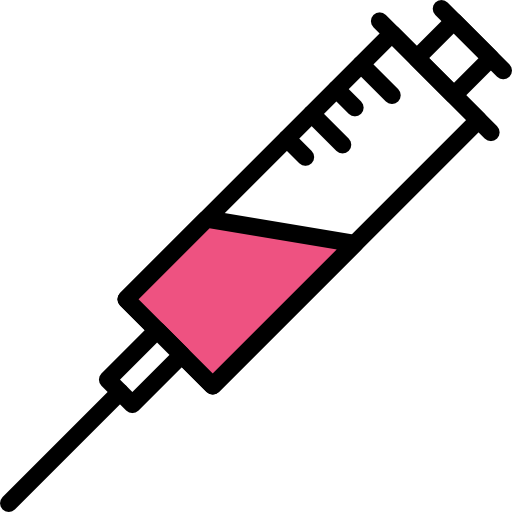 Syringe Darius Dan Lineal Color icon