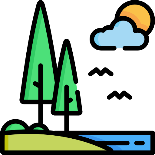 Lake Special Lineal color icon