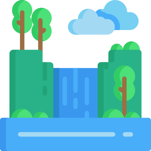 wasserfall Special Flat icon