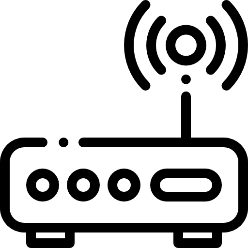 ルーター Detailed Rounded Lineal icon