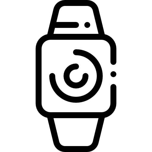 スマートウォッチ Detailed Rounded Lineal icon