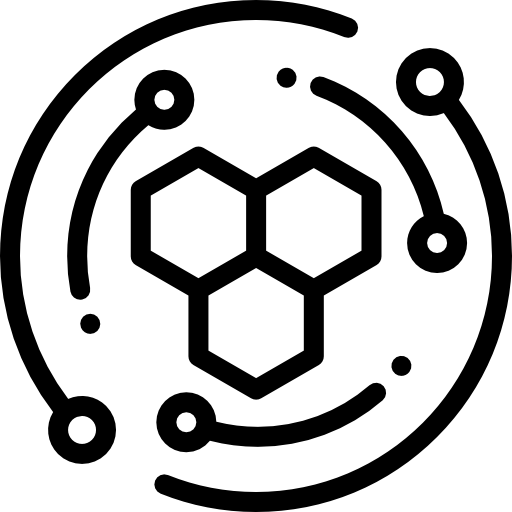 세포 Detailed Rounded Lineal icon