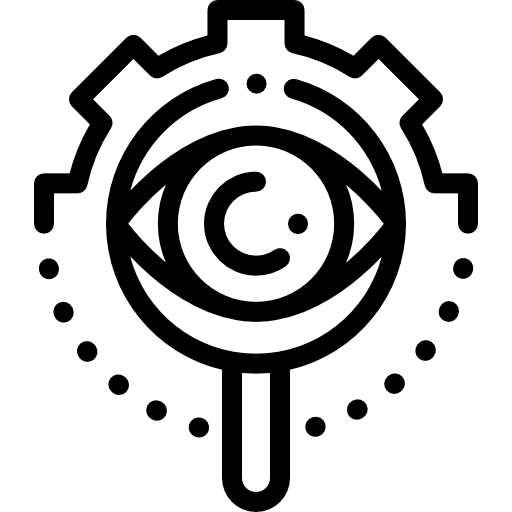 전망 Detailed Rounded Lineal icon