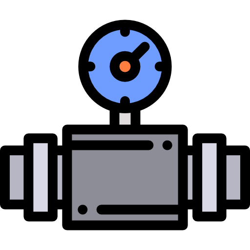 tubo Detailed Rounded Lineal color icono