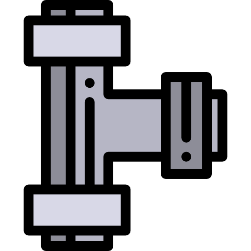Pipe Detailed Rounded Lineal color icon
