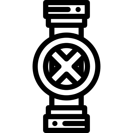 tuyaux Detailed Rounded Lineal Icône