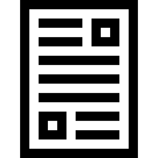układ Basic Straight Lineal ikona