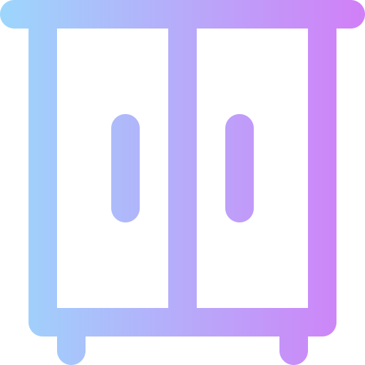 Cabinet Super Basic Rounded Gradient icon