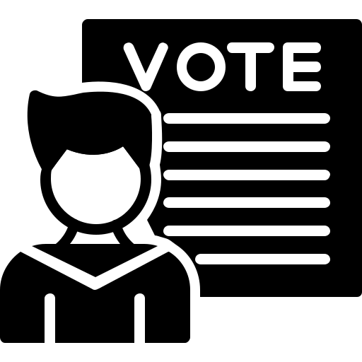 głosować Generic Glyph ikona