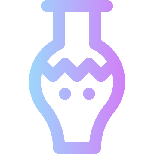 vase Super Basic Rounded Gradient icon