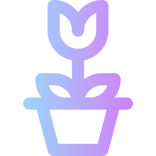 植物 Super Basic Rounded Gradient icon