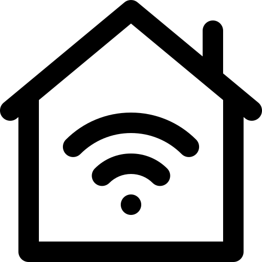 wi-fi Super Basic Rounded Lineal Ícone